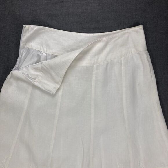 Chic White Midi Skirt - Picture 8 of 16